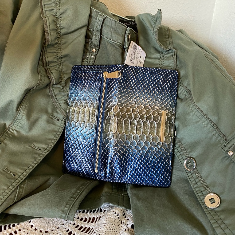 SOLD! Brahmin Ady wallet in Serenity Meridian